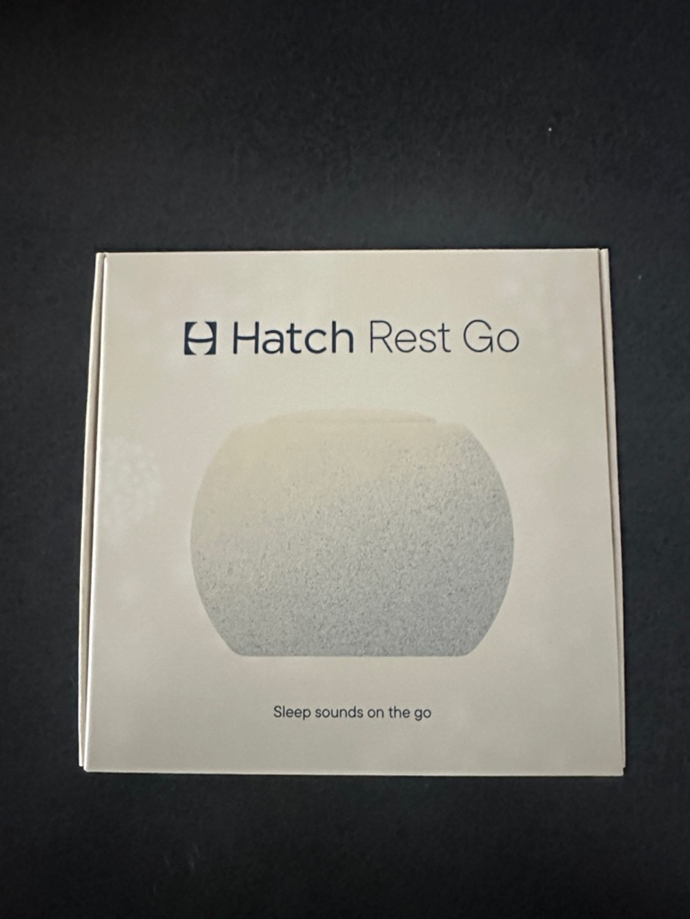 Hatch Rest Go Portable Sound Machine - Gray Fabric